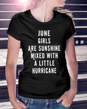 JUNE GIRLS ARE SUNSHINE Ladies T-Shirt lifestyle-women-crewneck-front-7