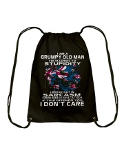 I AM A GRUMPY OLD MAN - AUSTRALIA Drawstring Bag thumbnail