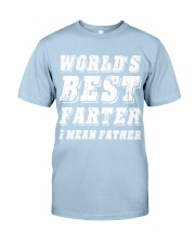 WORLD'S BEST FARTER Classic T-Shirt front