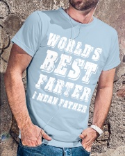 WORLD'S BEST FARTER Classic T-Shirt lifestyle-mens-crewneck-front-4