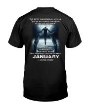DEVIL WHISPERED - JANUARY Classic T-Shirt back