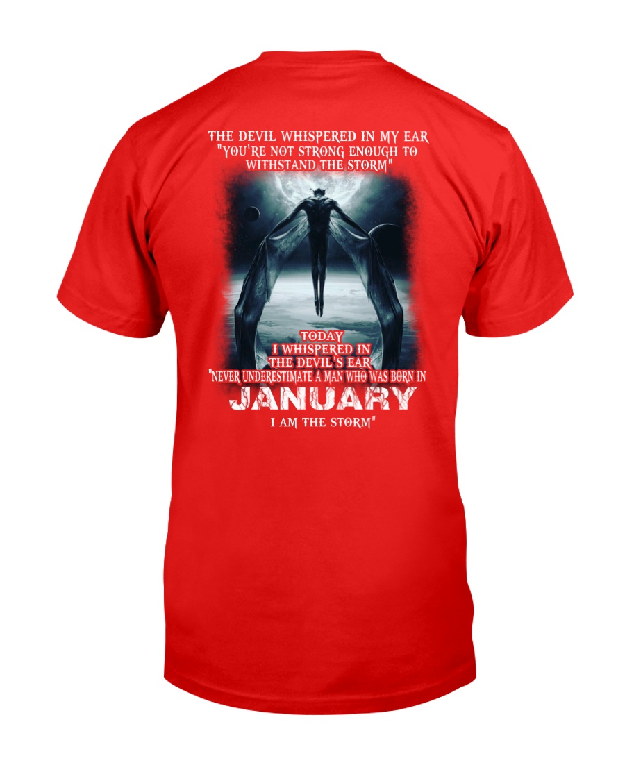 DEVIL WHISPERED - JANUARY Classic T-Shirt
