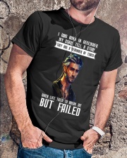 MY SCARS TELL A STORY - DECEMBER Classic T-Shirt lifestyle-mens-crewneck-front-4