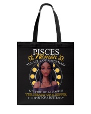 PISCES WOMAN - THE SOUL OF A MERMAID Tote Bag thumbnail