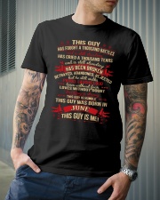 THIS GUY WAS BORN IN JUNE Classic T-Shirt lifestyle-mens-crewneck-front-6