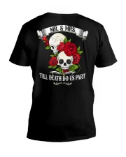 MR AND MRS TILL DEATH DO US PATH V-Neck T-Shirt thumbnail