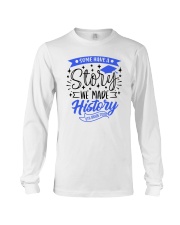 8th grade-history-green blue Long Sleeve Tee tile