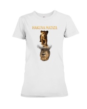 HAKUNA MATATA Premium Fit Ladies Tee tile