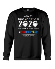 Mein 73 Geburtstag Crewneck Sweatshirt tile