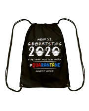 Mein 53Geburtstag Drawstring Bag thumbnail