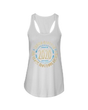 Senior class of 2020 made history gold blue Ladies Flowy Tank tile