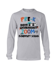 prek zooming into elementary school Long Sleeve Tee tile