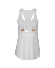 HQH994 PaPa Fathers Day 2020 black Ladies Flowy Tank tile