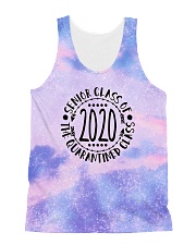 the quarantined class tie dye sparkling All-Over Unisex Tank tile