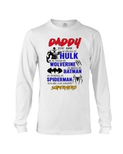 pvm1808-daddy-superhero red png Long Sleeve Tee tile