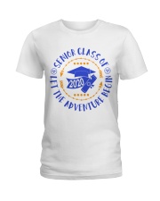 Senior 2020- The adventure begin Ladies T-Shirt tile