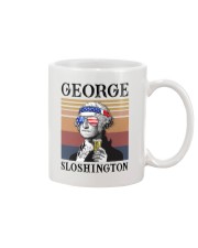 george sloshington 4th july president drink Mug tile
