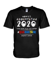 Mein 63 Geburtstag V-Neck T-Shirt tile