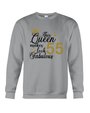 HQH994 55th Birthday Fabulous Crewneck Sweatshirt tile