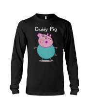 Daddy pig Long Sleeve Tee tile