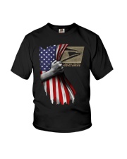 USPS mask Youth T-Shirt tile