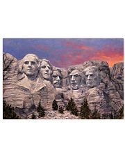 trump rushmore 17x11 Poster front