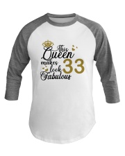 HQH994 33th Birthday Fabulous Baseball Tee tile