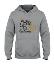 HQH994 33th Birthday Fabulous Hooded Sweatshirt tile
