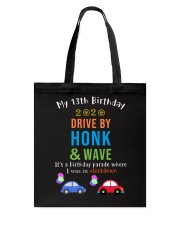 13th birthday Tote Bag tile