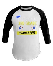 promoted to 3RD grade in quarantine 2020 yellow Baseball Tee tile