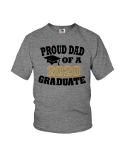 Pround Dad Of A 2020 Graduate Youth T-Shirt tile