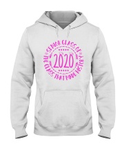 Senior Class of 2020 History pink Hooded Sweatshirt tile