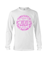 Senior Class of 2020 History pink Long Sleeve Tee tile