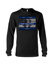 Police - blue lives matter Long Sleeve Tee tile