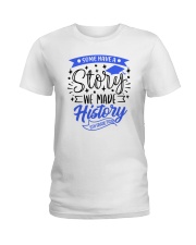 6th grade-history-green blue Ladies T-Shirt tile