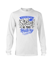 6th grade-history-green blue Long Sleeve Tee tile