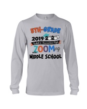 5th grade zooming into middle school Long Sleeve Tee tile