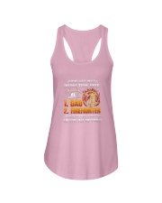 Husband-Dad-Firefighter Ladies Flowy Tank tile
