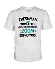 HTH Freshman 2020 V-Neck T-Shirt tile