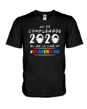 Mi 13 Cumpleanos V-Neck T-Shirt tile
