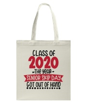 Class Of 2020-The Year-Red Tote Bag tile