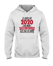 Class Of 2020-The Year-Red Hooded Sweatshirt tile