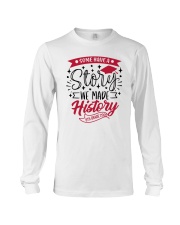 8th grade-history-red Long Sleeve Tee tile