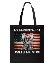 My favorite sailor call me mom Tote Bag tile