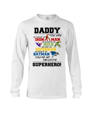 Daddy superhero Long Sleeve Tee tile