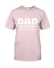 Dad The Veteran The Myth The Legend Premium Fit Mens Tee tile