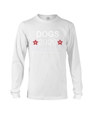 dogs 2020 because humans suck Long Sleeve Tee tile