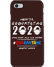 Mein 34 Geburtstag Phone Case tile