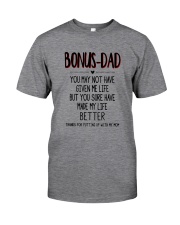 Dad-bonus-dad Classic T-Shirt front