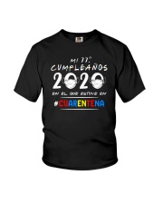 Mi 77 Cumpleaños Youth T-Shirt tile